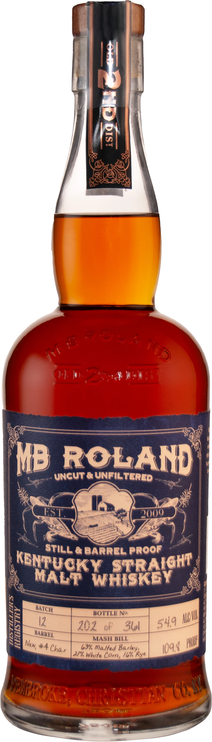 MB Roland Distillery | Bourbon | Whiskey | Bourbon Tasting | Bottle Your Own Bourbon | Bourbon Tour | Spirits | Kentucky Straight Malt Whiskey