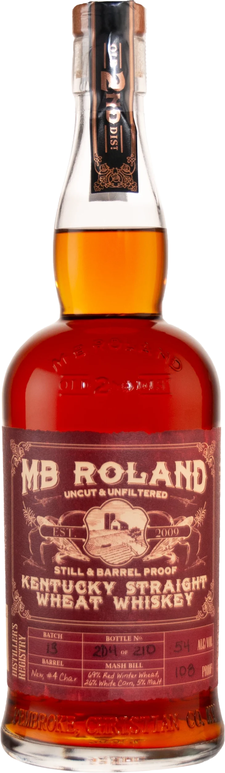 MB Roland Distillery | Bourbon | Whiskey | Bourbon Tasting | Bottle Your Own Bourbon | Bourbon Tour | Spirits | Kentucky Straight Wheat Whiskey