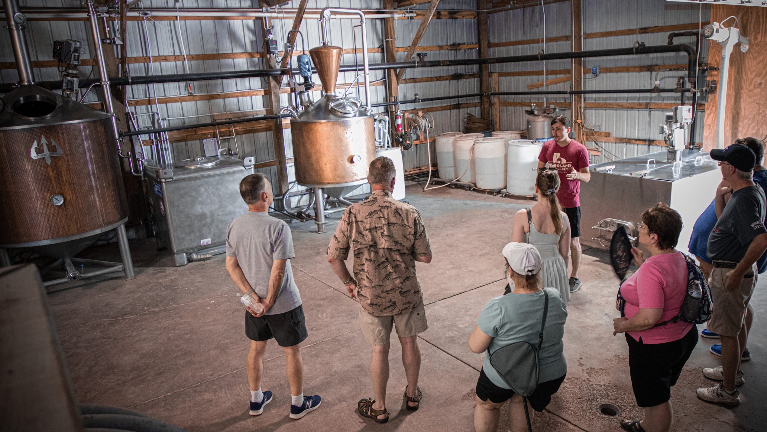 Tour_Distillery_Nick_Overhead_1575 Distiller's Tour